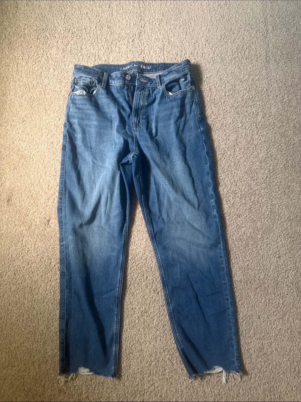 American Eagle Outfitters Men’s Medium Blue Relaxed Fit Jeans